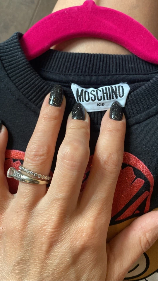 Moschino девочек толстовка Sz.4 лет - Изображение 3 из 4