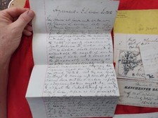 Estate Settlement Documents Charles Kirker Family West Union Adams Co. Ohio