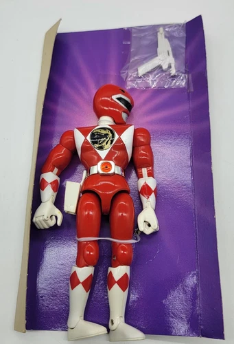 Vintage BANDAI Karate Action Jason Red Power Ranger Deluxe 8" Action Figure 1994