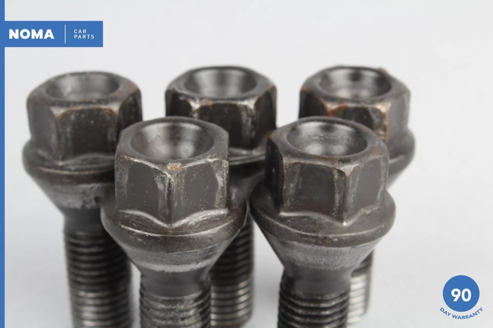 08-10 Juego de 5 pernos de llanta de rueda BMW 535i E60 E85 E86 E87 E46 E39 6781150 OEM Foto 4 de 4