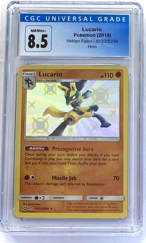 Lucario graded CGC 8.5 for sale on eBay