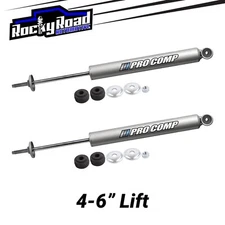 Pro Comp Front Shocks (2) for 2001-10 Silverado Sierra 2500HD 3500HD 4-6” LIFT