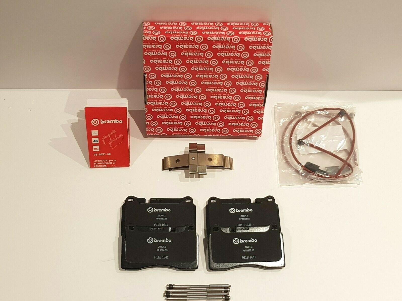 🚚Ferrari 458 Italia & Spider Rear Brake Pad Kit