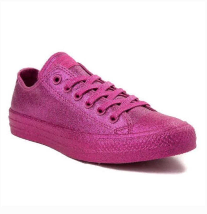 Red hotsell bling sneakers