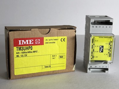 NEW IME TM3UHPO TEMA U4 AC ALTERNATING VOLTAGE ISOLATED TRANSDUCER MODULE