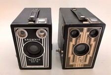 Lot of 2 kodak Brownies, 1 Target Six-16 and 1 Six-16 Brownie. Ready to use 