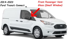 Fits 14-23 Ford Transit Connect Passenger Right Side Front Vent Small Window 