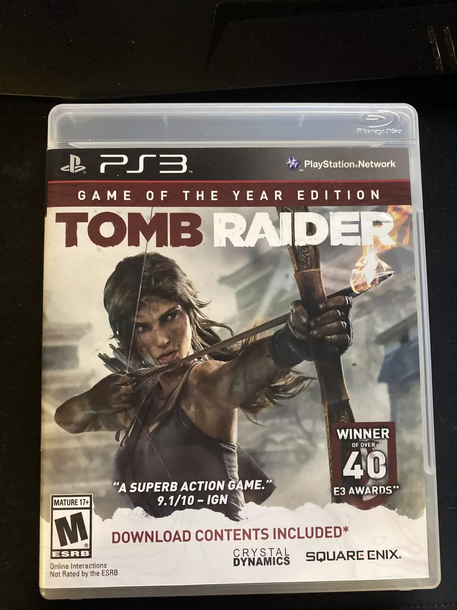 Tomb Raider (Game of the Year Edition) (Sony PlayStation 3, 2014)