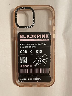 CASETiFY BLACKPINK Jisoo Signature Case Original Packaging