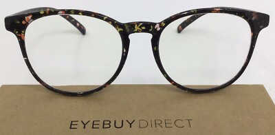 Eyebuydirect Chilling 52-18-143 C4 Round Floral Eyeglasses FRAMES