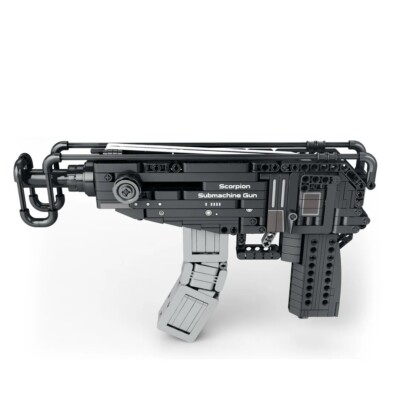 Building Blocks Skorpion VZ 61 Sub Gun Reobrix Scorpion Model Toys