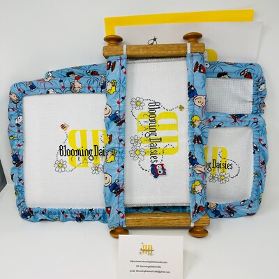 Peanuts - Patriotic - Grime Guards - Q-Snap Frame-Cross Stitch/Needlecraft