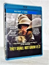 They Shall Not Grow Old Blu-ray/DVD, 2019, 2-Disc NEW military Peter Jackson