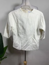 MANSUR GAVRIEL Womens ivory, Top, Size S