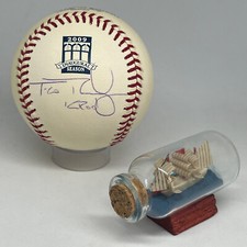 Francisco Rodriguez signed Rawlings Logo Baseball MLB HOLO Mets Angels HOF A2982