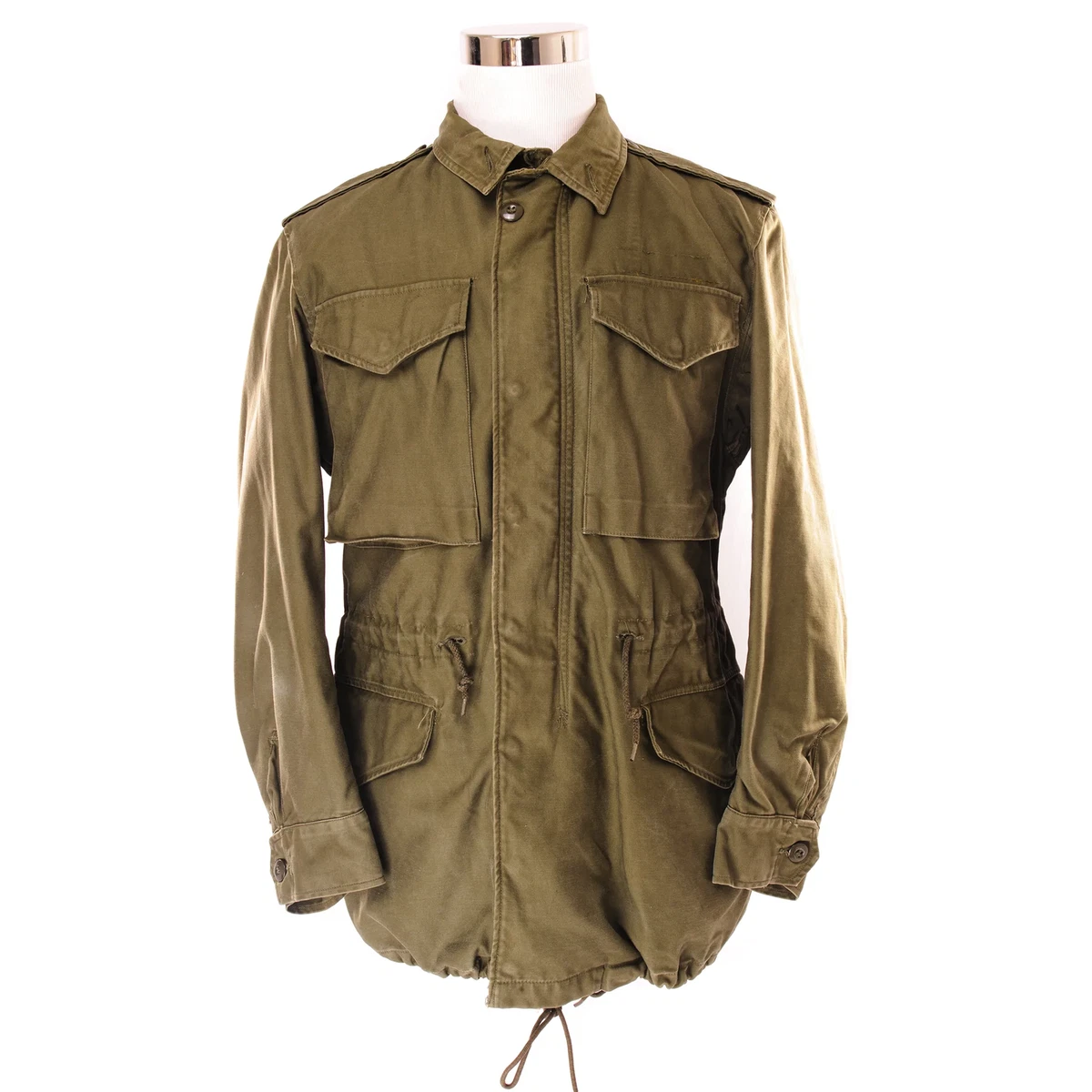 VINTAGE US ARMY M-1951 M51 FIELD JACKET KOREAN WAR SIZE SMALL