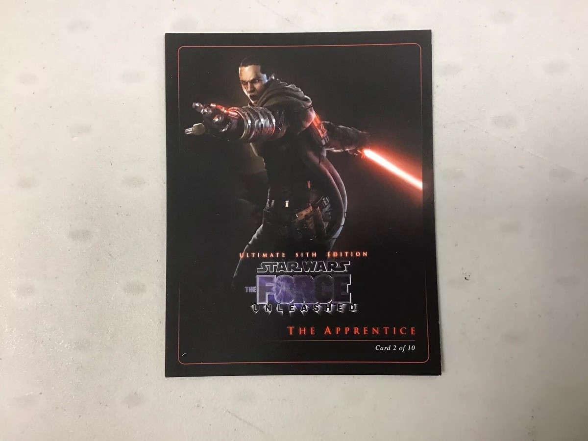 SW StarWars Force Unleashed マスター北米+カード新品 SW StarWars Force Unleashed マスター北米+カード新品