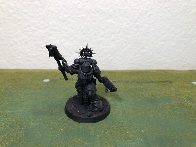 Warhammer 40k Indomitus Chaplain Kit bashed Black Templars (#1087)