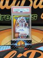 2024 Bowman University Chrome Kyron Drones Gold Refractor Auto /50 RC 1st Qty