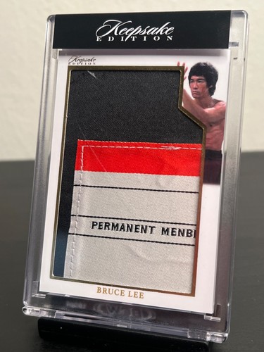 2024 Recuerdo Bruce Lee RELIQUIA GIGANTE/99 recuerdos auténticos revestidos #BL-104 - Imagen 1 de 4