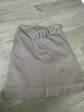 Marni Lavender Polka Dot A Line Skirt