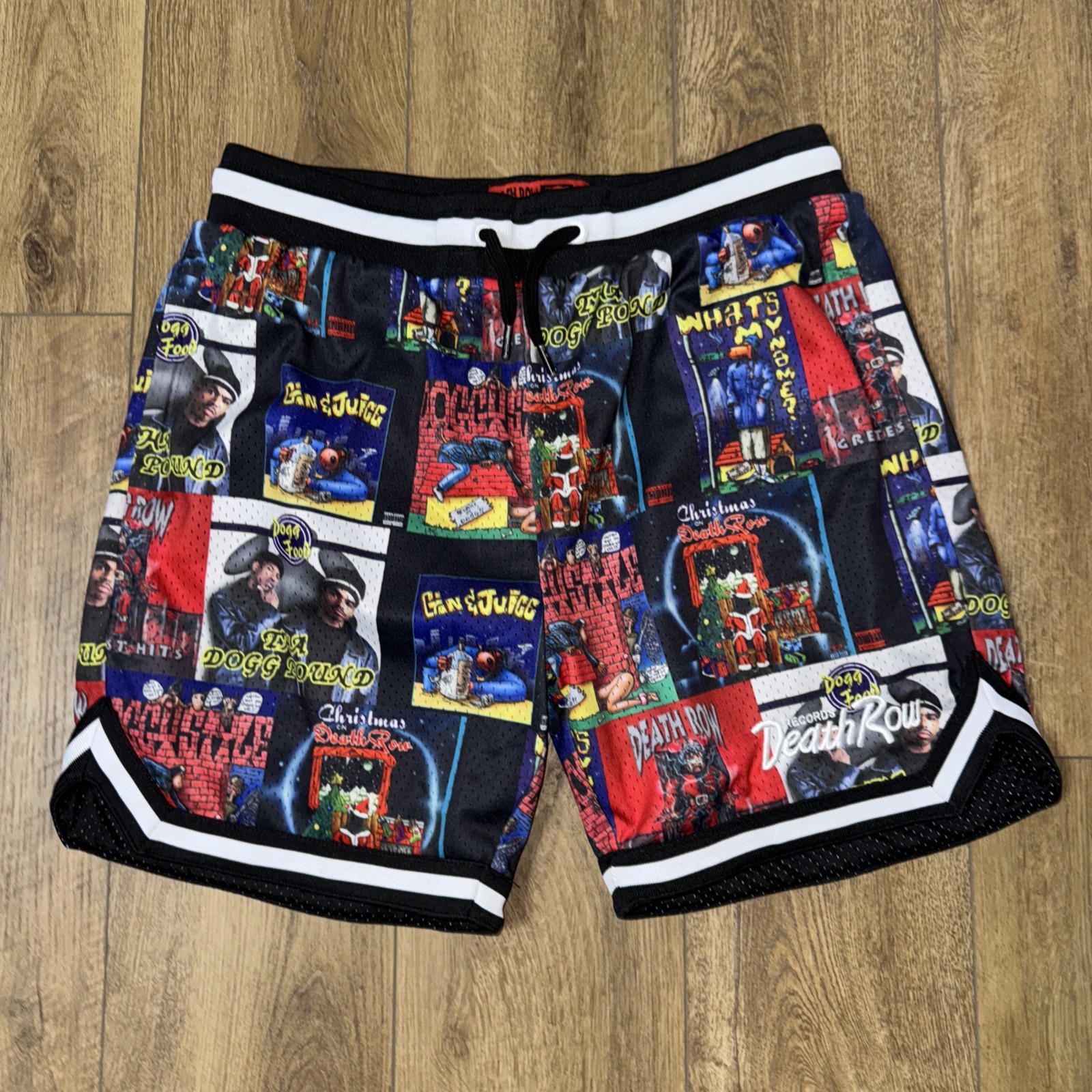 FILA Death Row Records Athletic Album Cover Pantaloncini Edizione Limitata Uomo Taglia Large