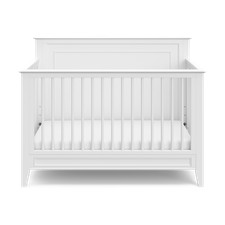  Color: White Storkcraft-Solstice 4-in-1 Convertible Crib 2738