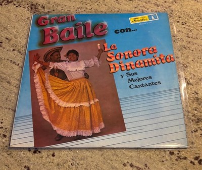 Gran Baile con La Sonora Dinamita LP Cumbia Discos Fuentes colombian Pressing