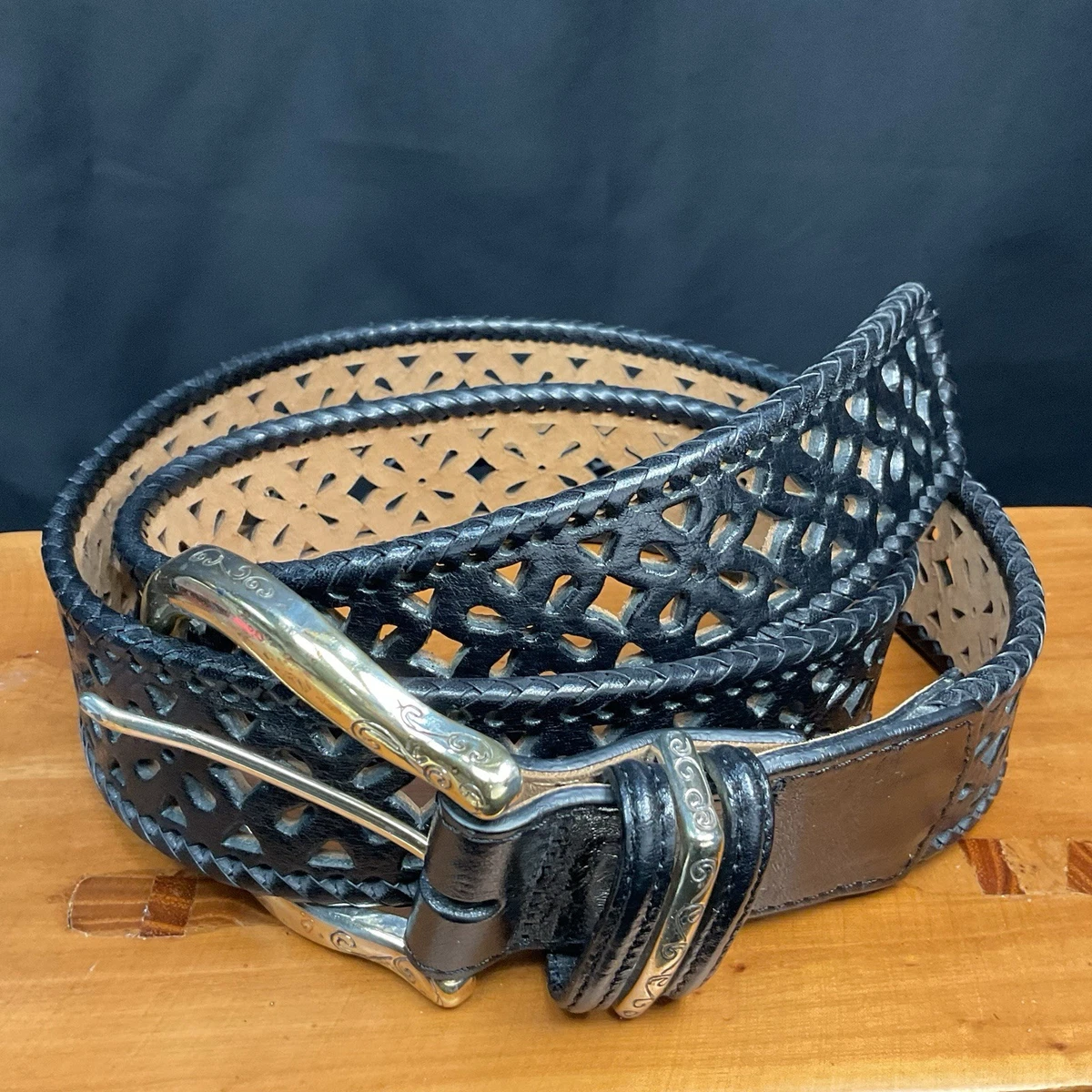 Brighton Size L Silver Belts for Women for sale | eBay display picture 2