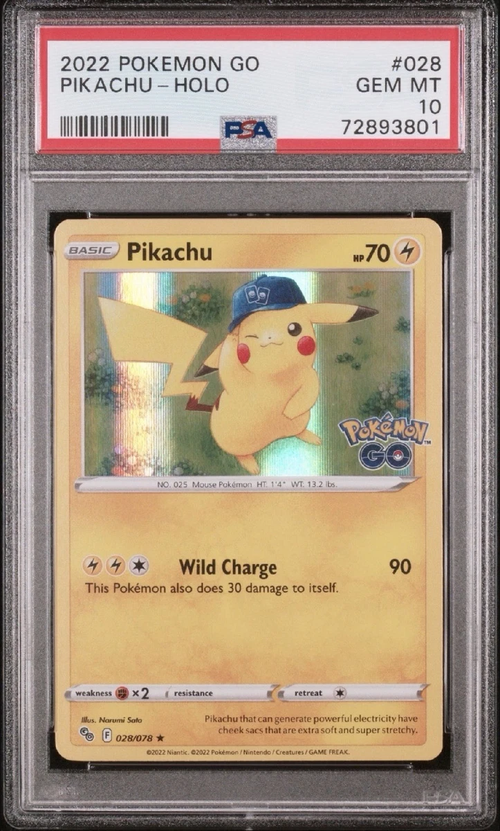 ピカチュウ　スカーレットバイオレット　pokemonGO 028/071 Pikachu 028/071 S10b: Pokémon GO for sale | eBay