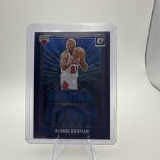 2024-25 Panini Donruss Optic- Winner Stays Dennis Rodman #16 Purple Prizm
