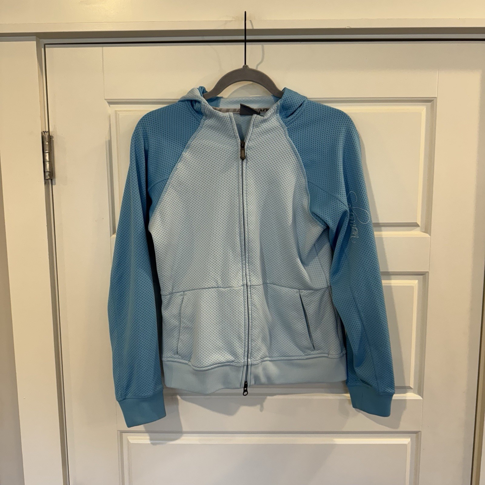 Giacca donna Salomon blu con zip taglia S