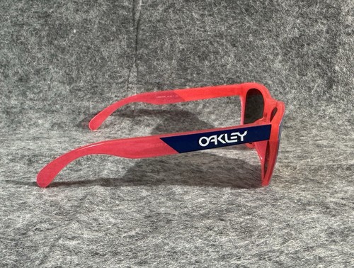 Gafas de sol Oakley Frogskins ASIAN FIT translúcidas rosa neón Prizm oro rosa NUEVO - Imagen 3 de 10