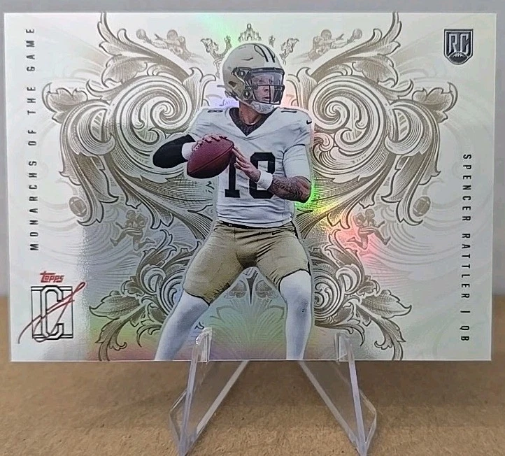 Spencer Rattler Topps Signature Class Monarchs of the Game #MG5 Base