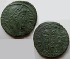 Monnaie romaine à définir AE de Constantin II? Gloria exercitus 16 mm & 1,80 gr