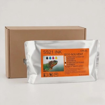 2L SS21 Eco-Solvent Ink Bag For Mimaki CJV30-100 CJV30-130 CJV150-130 CJV300-130