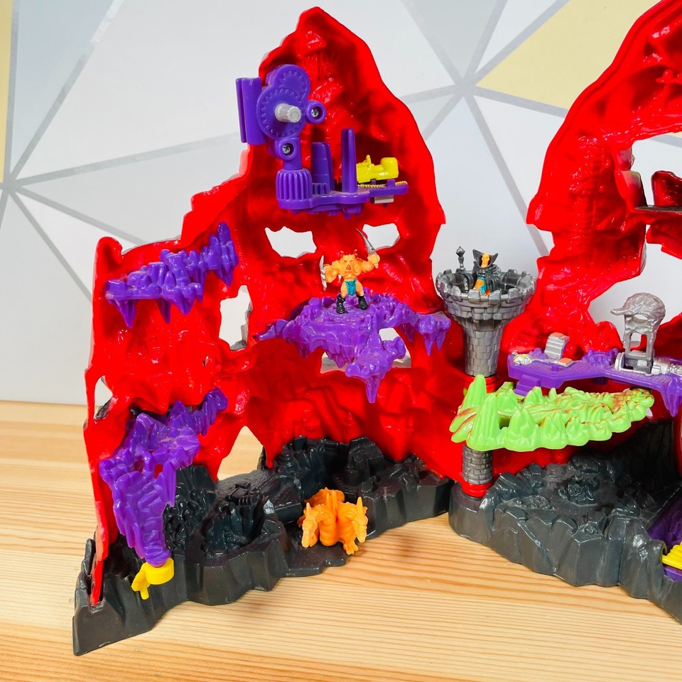 Vintage 1992 Mighty Max Trapped in Skull Mountain Bluebird Toys - nicht vollstän