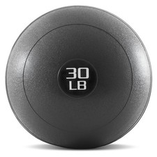 ProsourceFit Slam Medicine Ball, Classic Dead Weight 30 LB, - Black