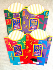 McDonald's Olympic French Fry Boxes W/ Unused Taps