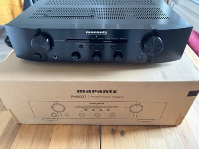 Marantz PM6007 Schwarz Vollverstärker 2x60W OVP TOP Zustand