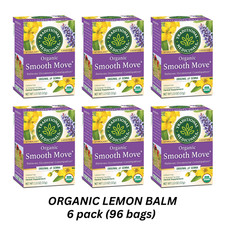Organic Tea Smooth Move Original with Senna 6 pack 96 Tea Bags