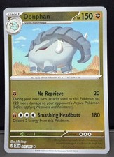 Donphan 045/086 Common Chaos Rising Pokemon Reverse Holo Near Mint