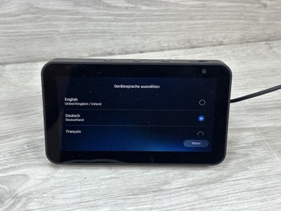 Echo Show 5 (1. Generation, Modell H23K37) Alexa, in schwarz