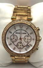 Michael Kors Woman Parker Rose Gold-Tone 39mm Face Watch MK5491 - No Battery