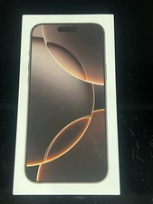 Apple iPhone 16 Pro Max Desert Titanium Empty Box ONLY
