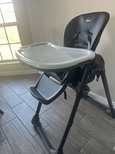 Black - chicco - Polly High Chair  3608