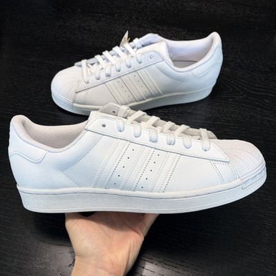 NEW Adidas Originals Superstar Triple White Men's  SIZE 10.5 - EG4960