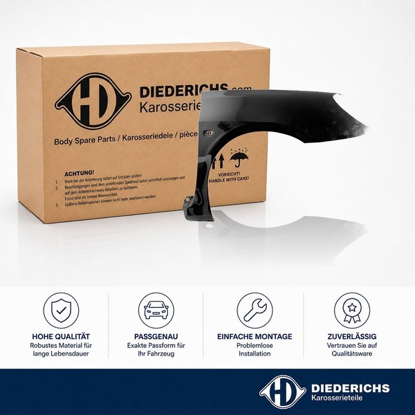 KotflÜGel Vorne Rechts Diederichs 4234006 FÜR Peugeot-image