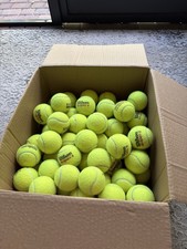 100 Used Tennis Balls - LOW COST DOG BALLS - Wilson Us Open