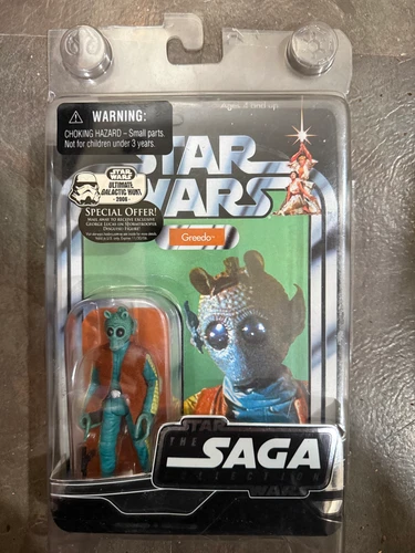 Star Wars Greedo Vintage 2006 The Saga Collection Original Trilogy CASE/UNPUNCHE